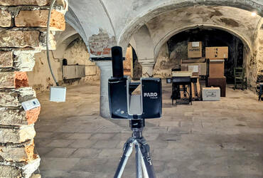 3D-Scan und 2D-Pläne für ein historisches Gebäude in Waldkirchen