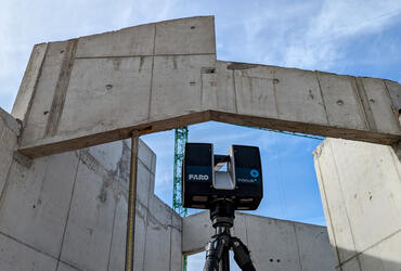 3D-Scan bei Neubauten