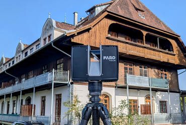 Wir verwenden Laserscanner der Firma FARO