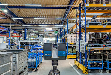 Präzision in der Industrie: Moderne Vermessung mit Laserscannern