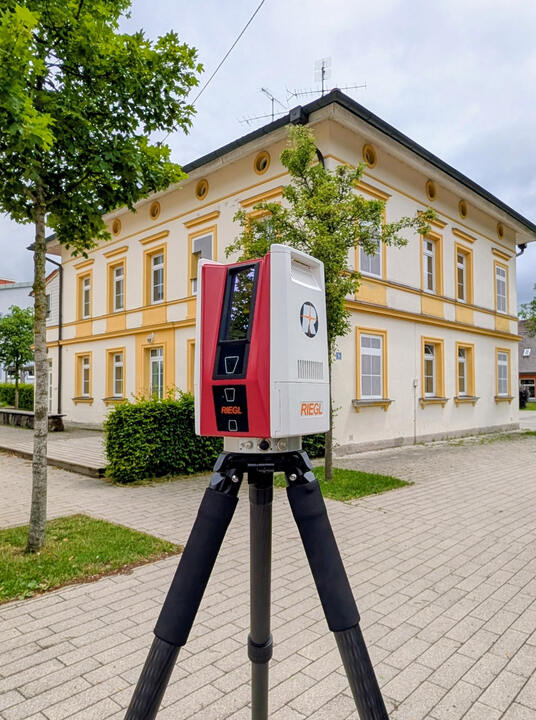 Digitales Aufmaß für das Heglerhaus in Türkheim