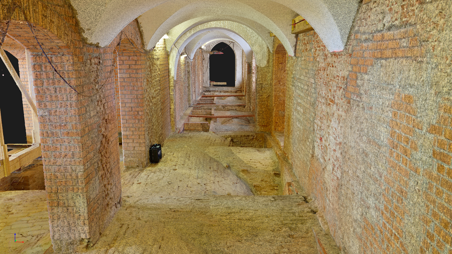 Punktwolke des Rathaus Straubing